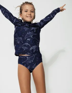 Rash Guard Bikini Set Ocean Manta