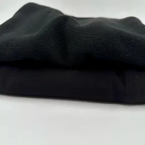 Rib Knit- Black