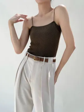 Ribbed Knit Camisole