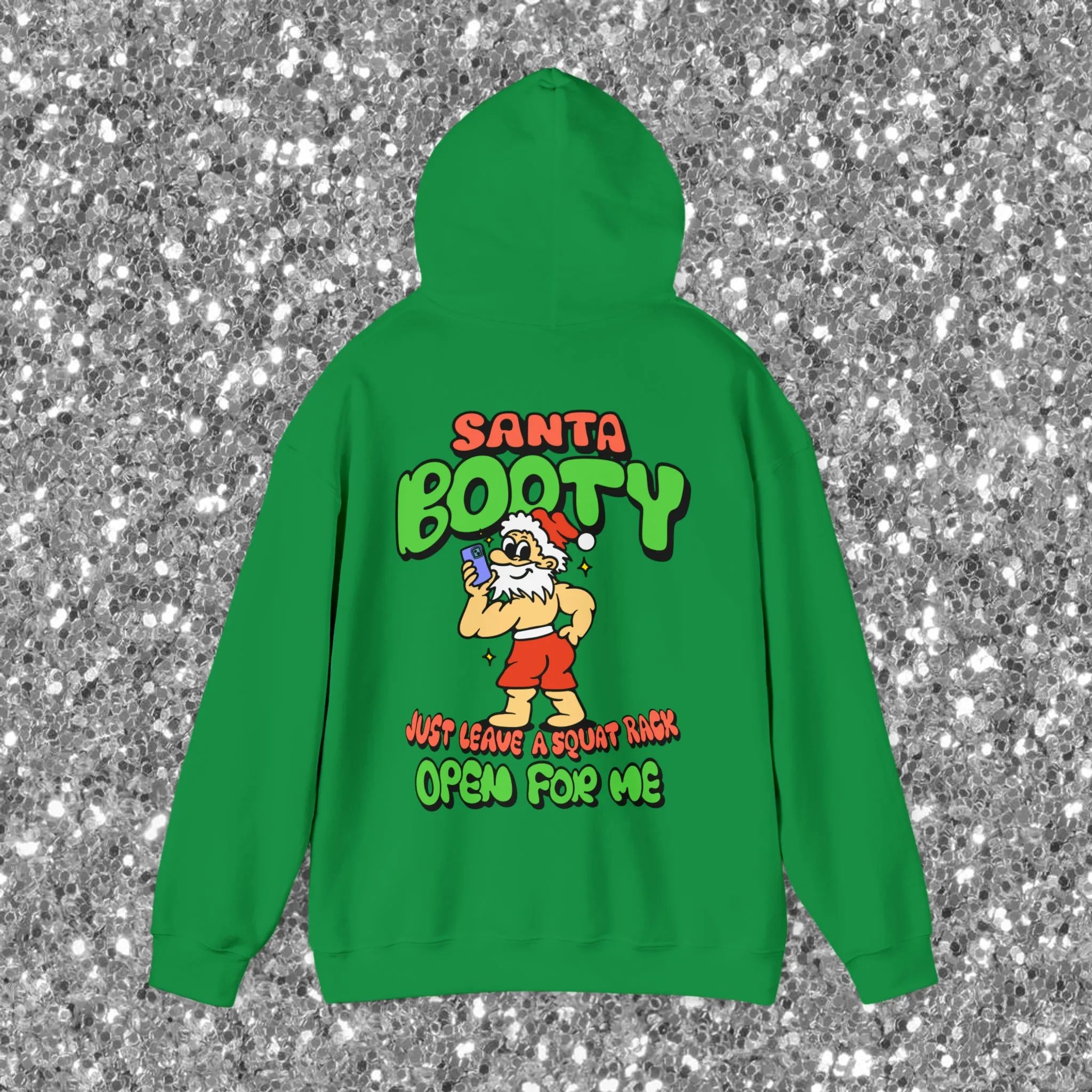 SANTA BOOTY- HOODIE