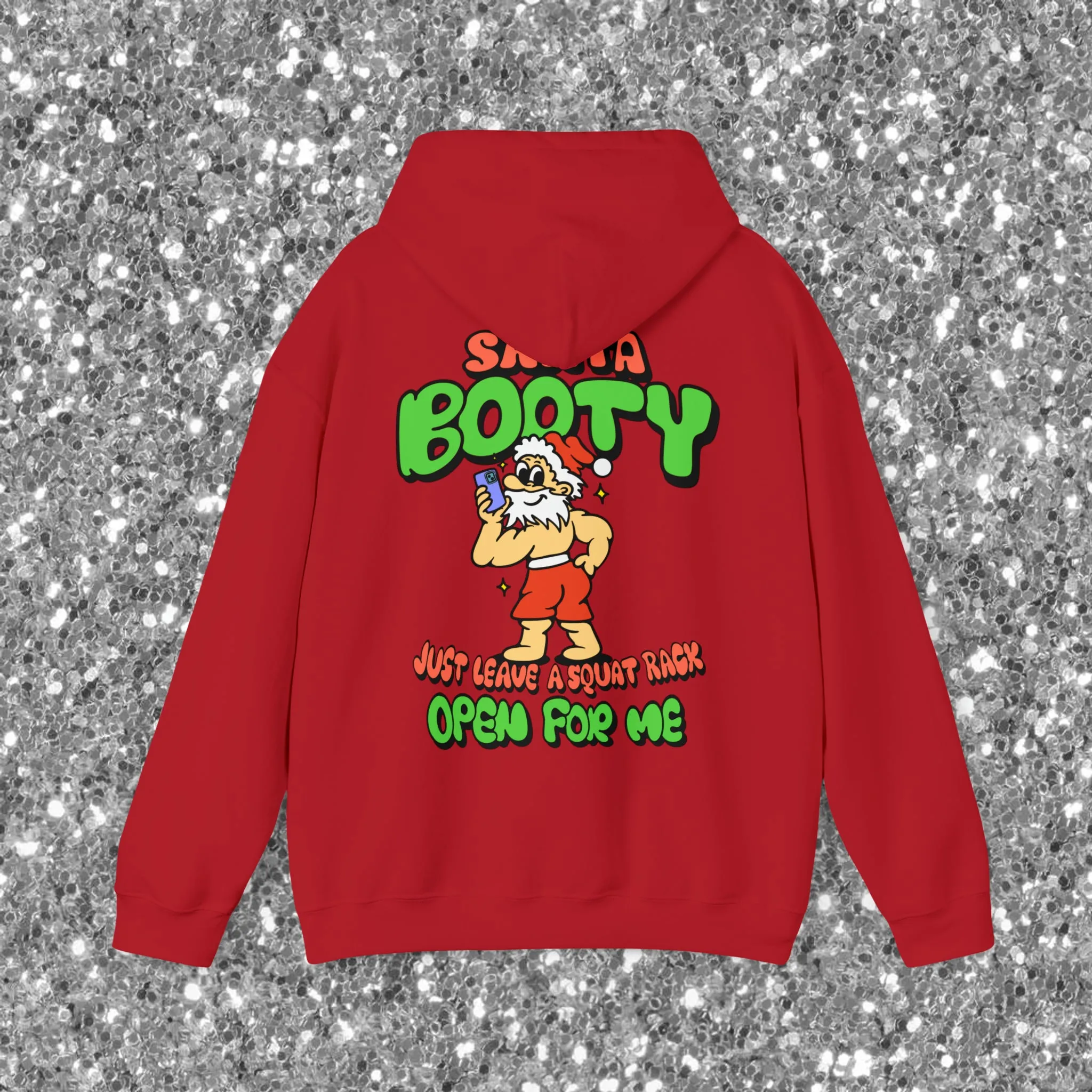 SANTA BOOTY- HOODIE