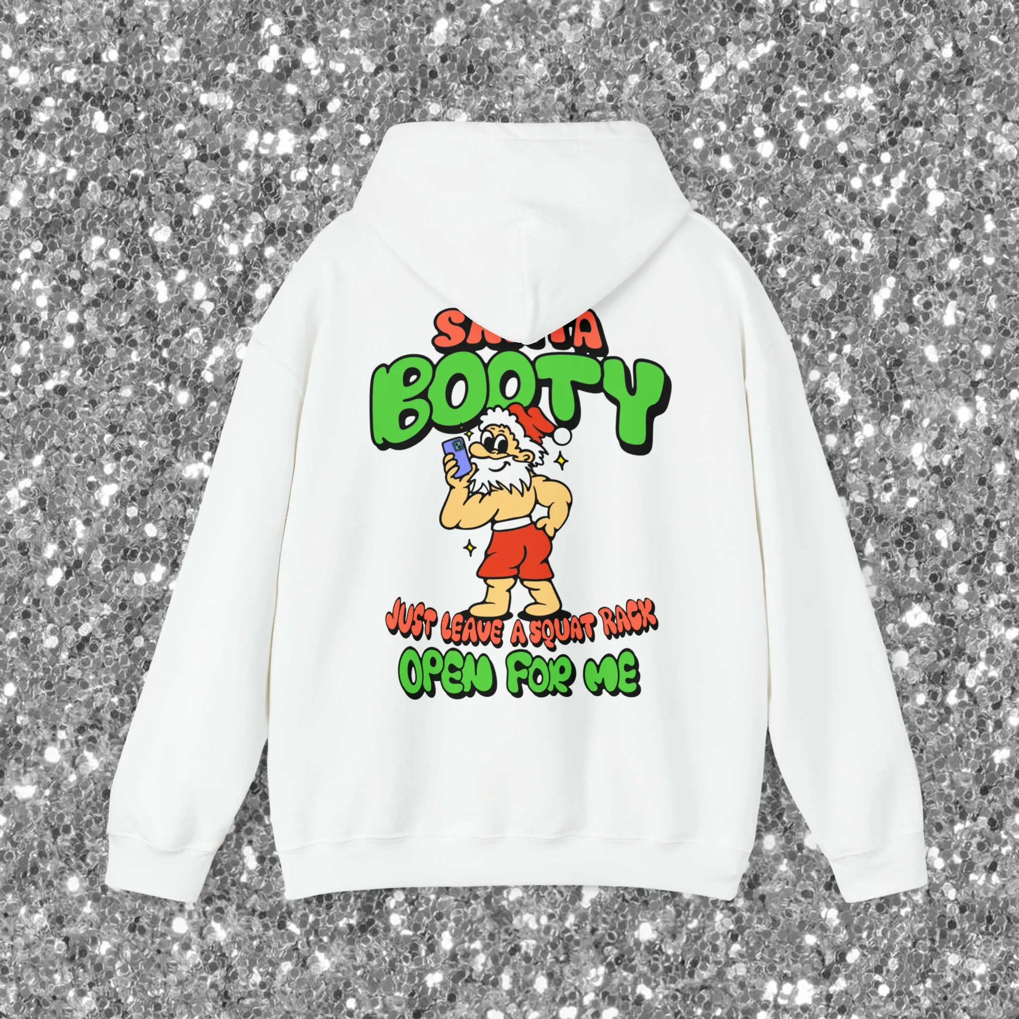SANTA BOOTY- HOODIE