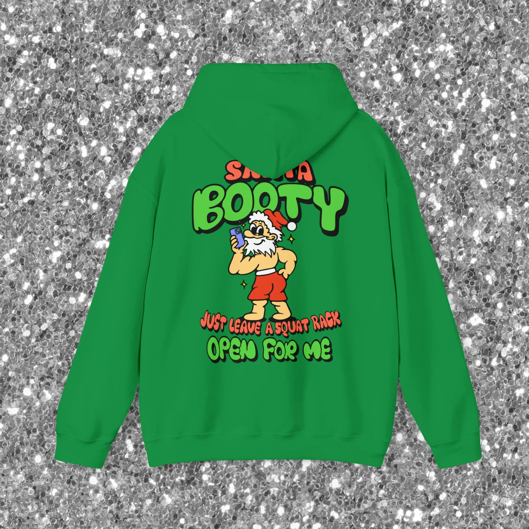 SANTA BOOTY- HOODIE
