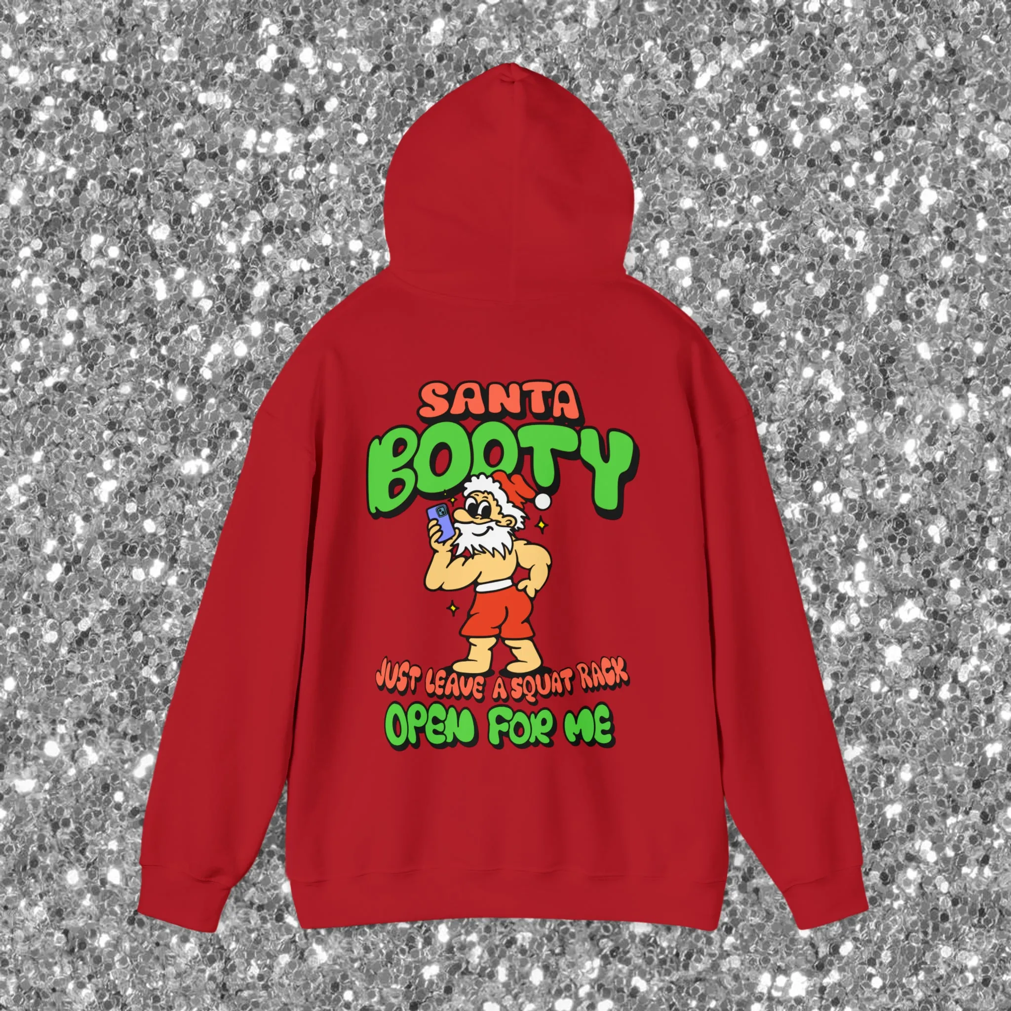SANTA BOOTY- HOODIE