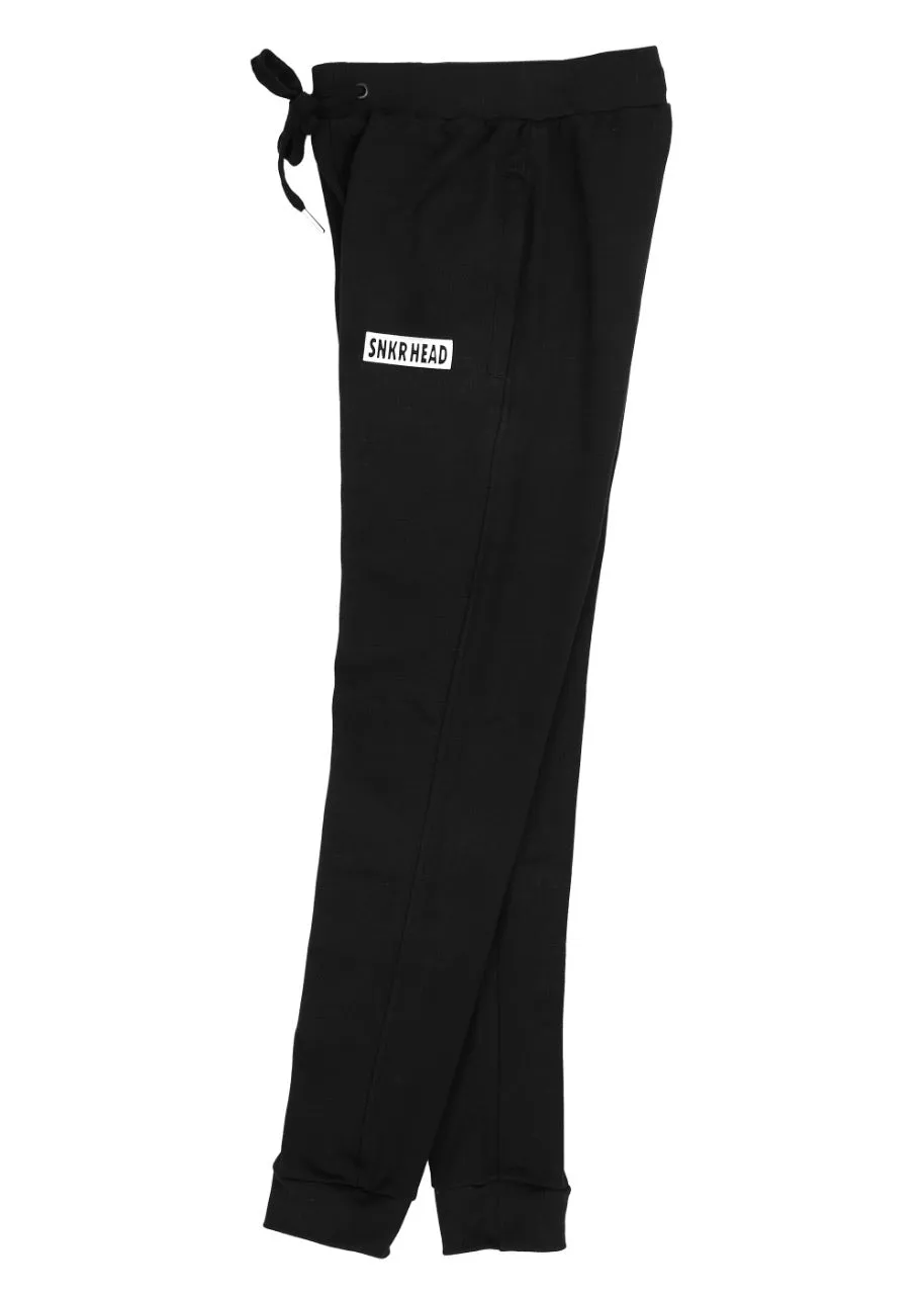 SNKR HEAD Black Joggers