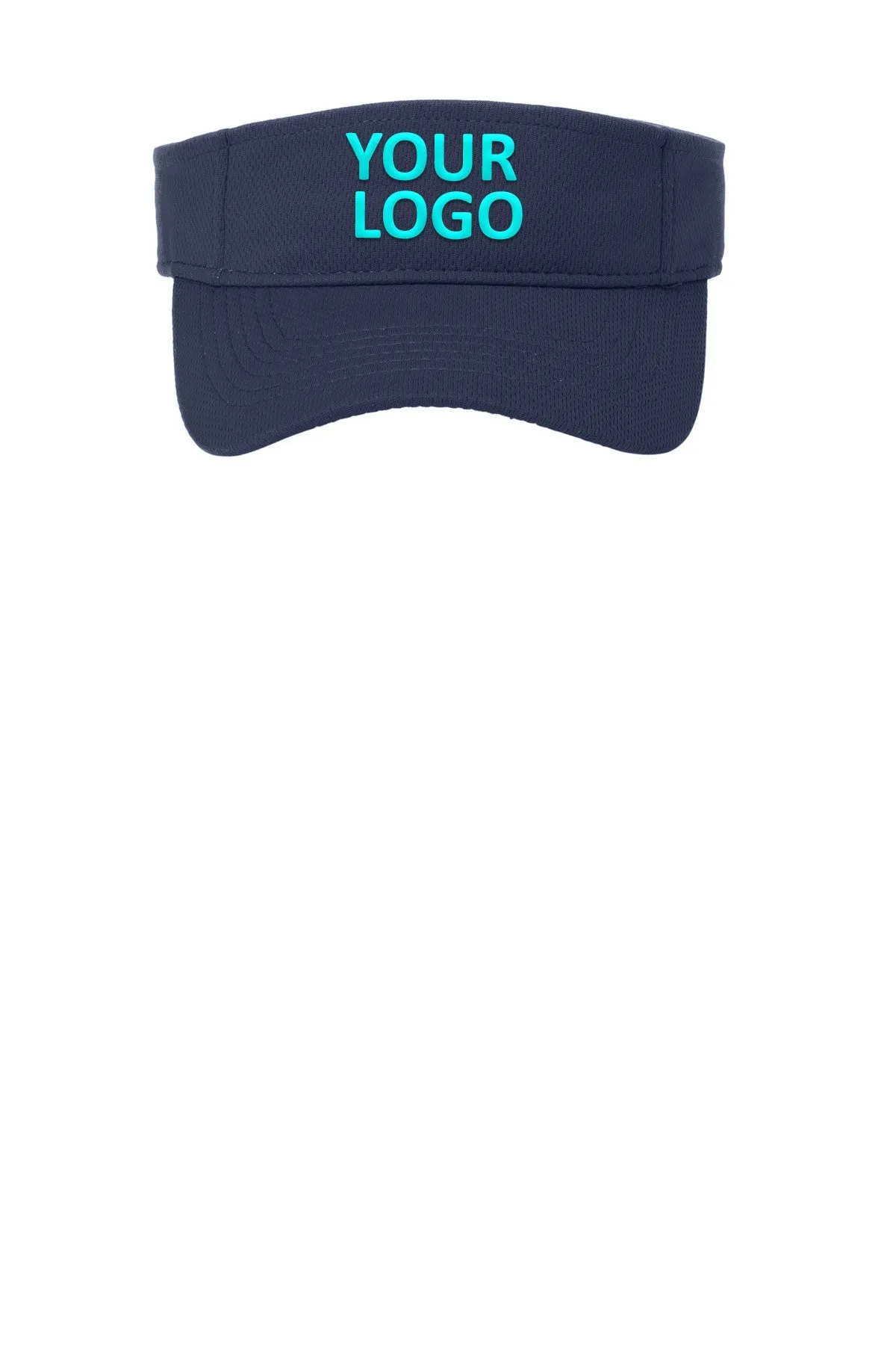 Sport-Tek PosiCharge Custom RacerMesh Visors, True Navy