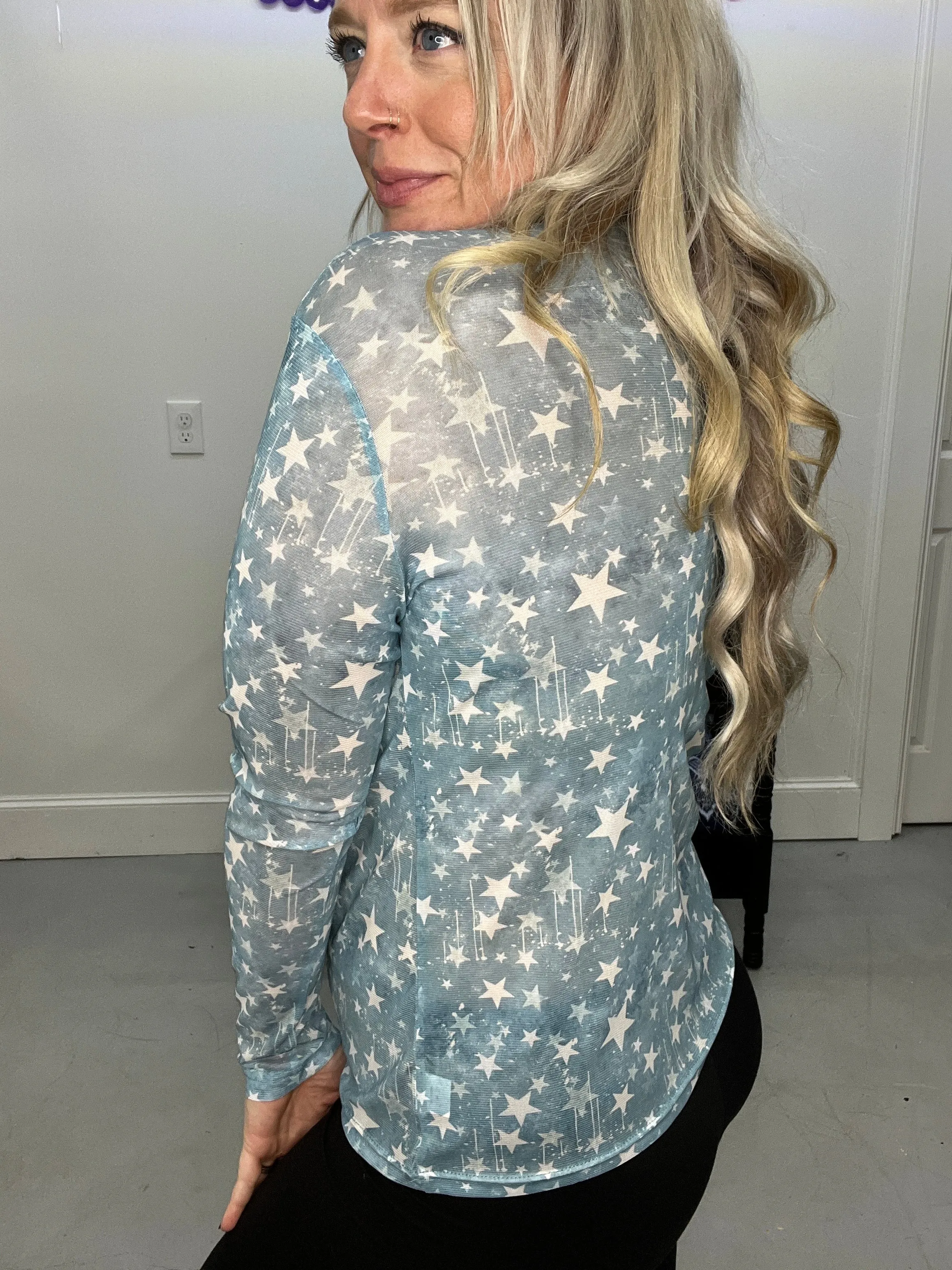 Stars at Night Mesh Top
