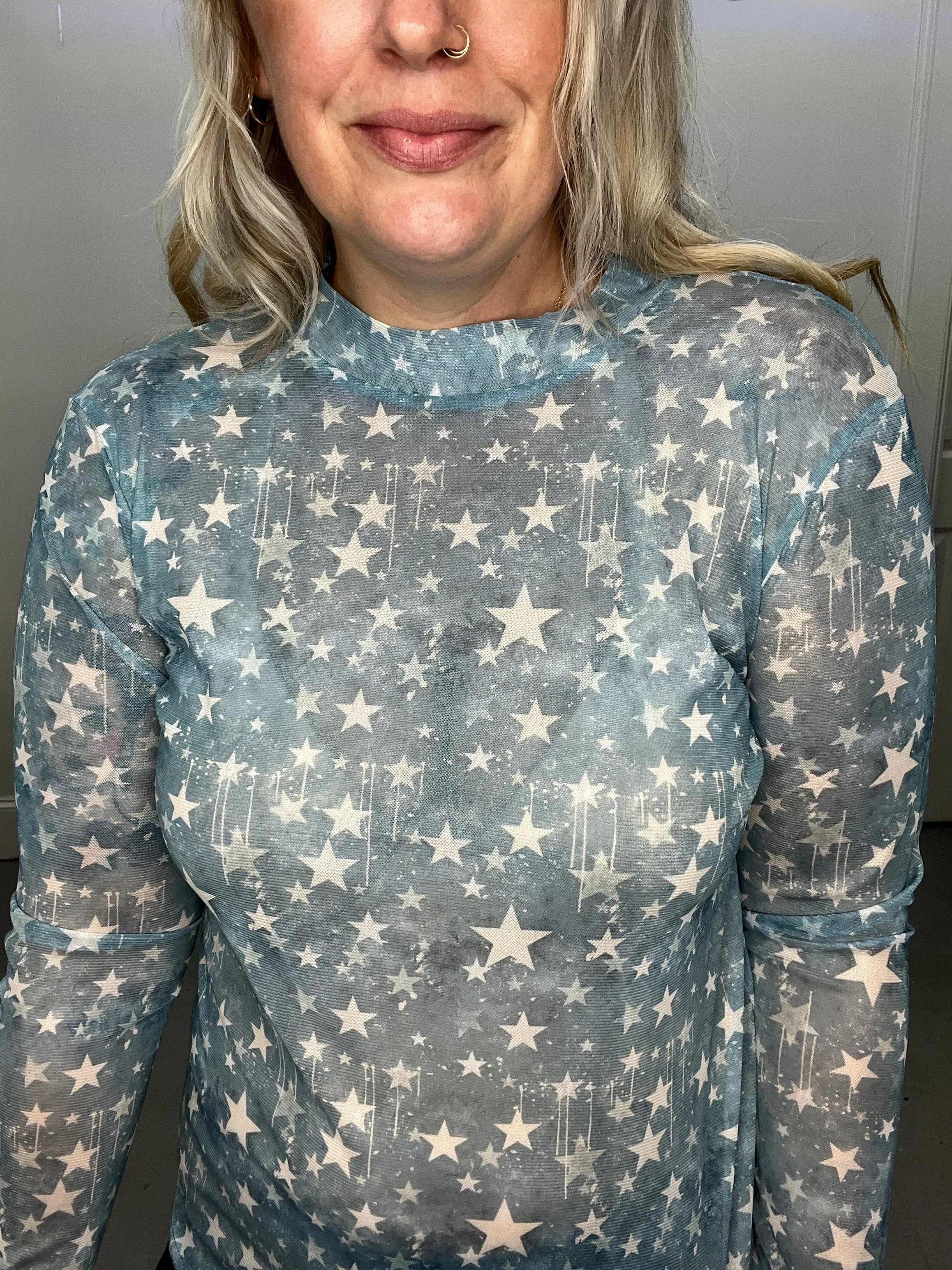 Stars at Night Mesh Top
