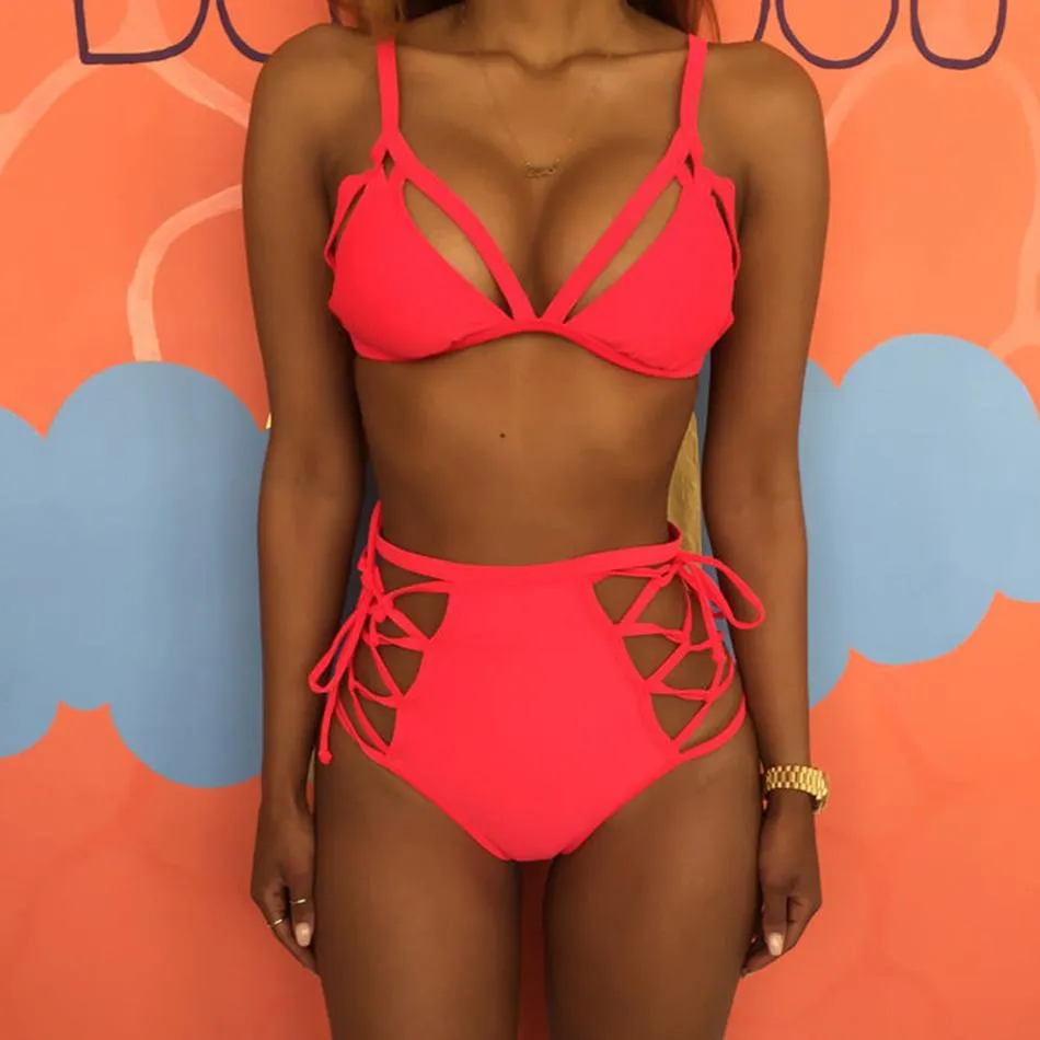 Strappy Bandage Bikini