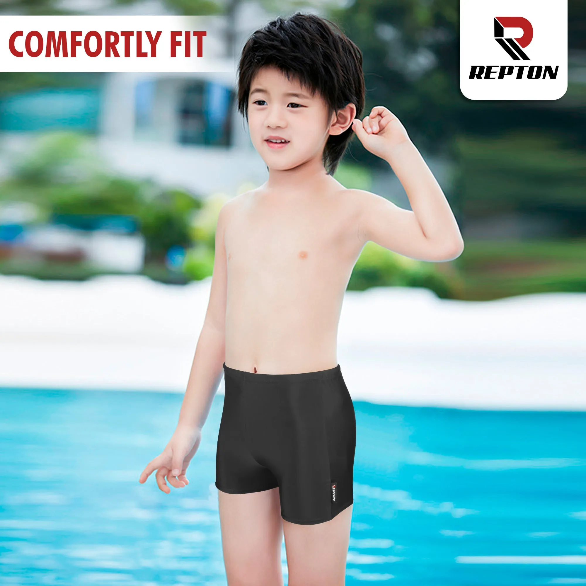 Swim Shorts for Men & Kids | Quick-Dry Beach Trunks, Lightweight Swimming Shorts with Adjustable Drawstring, Comfortable for Surfing, Swimming & Pool