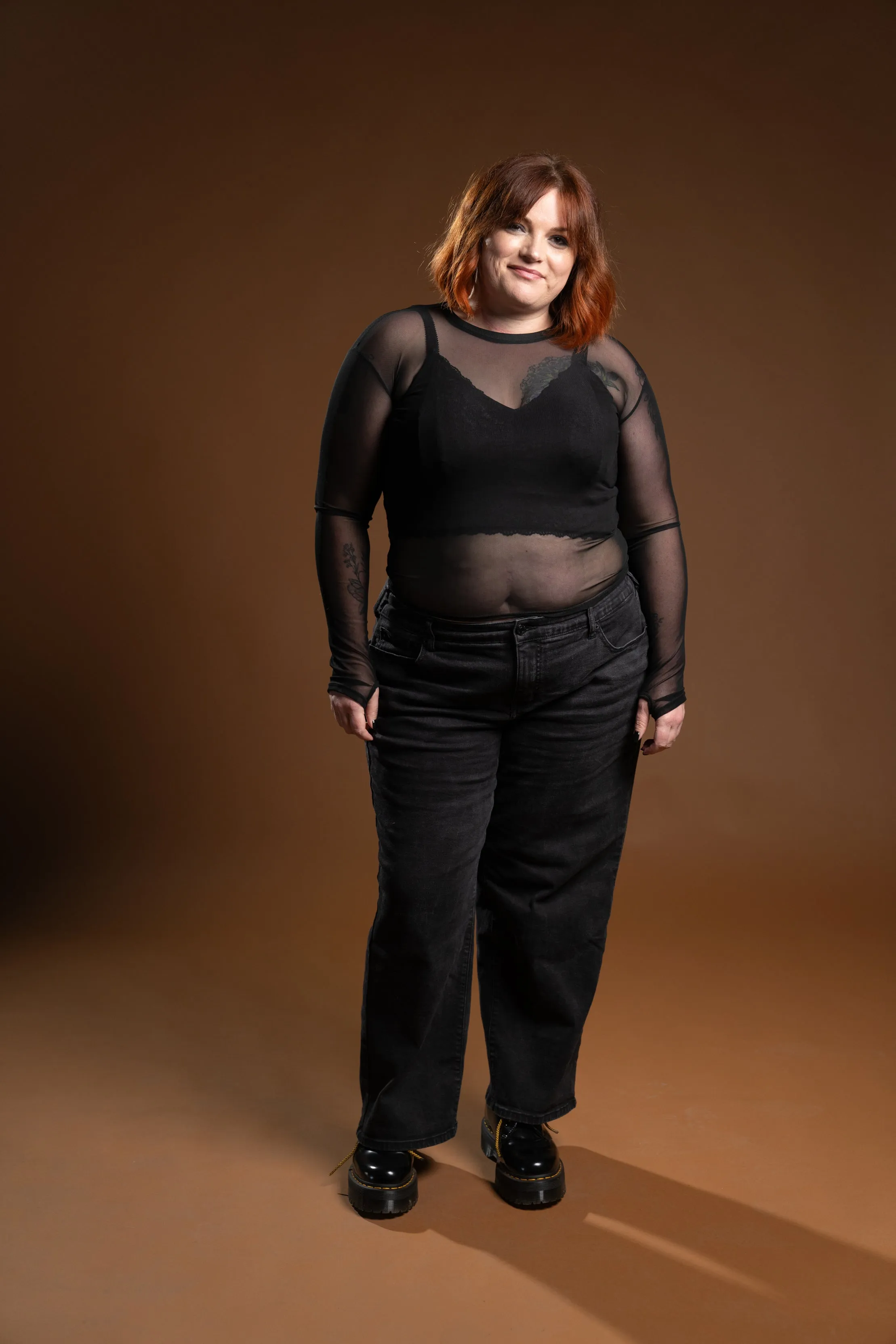 The Taylor Mesh Top - Black