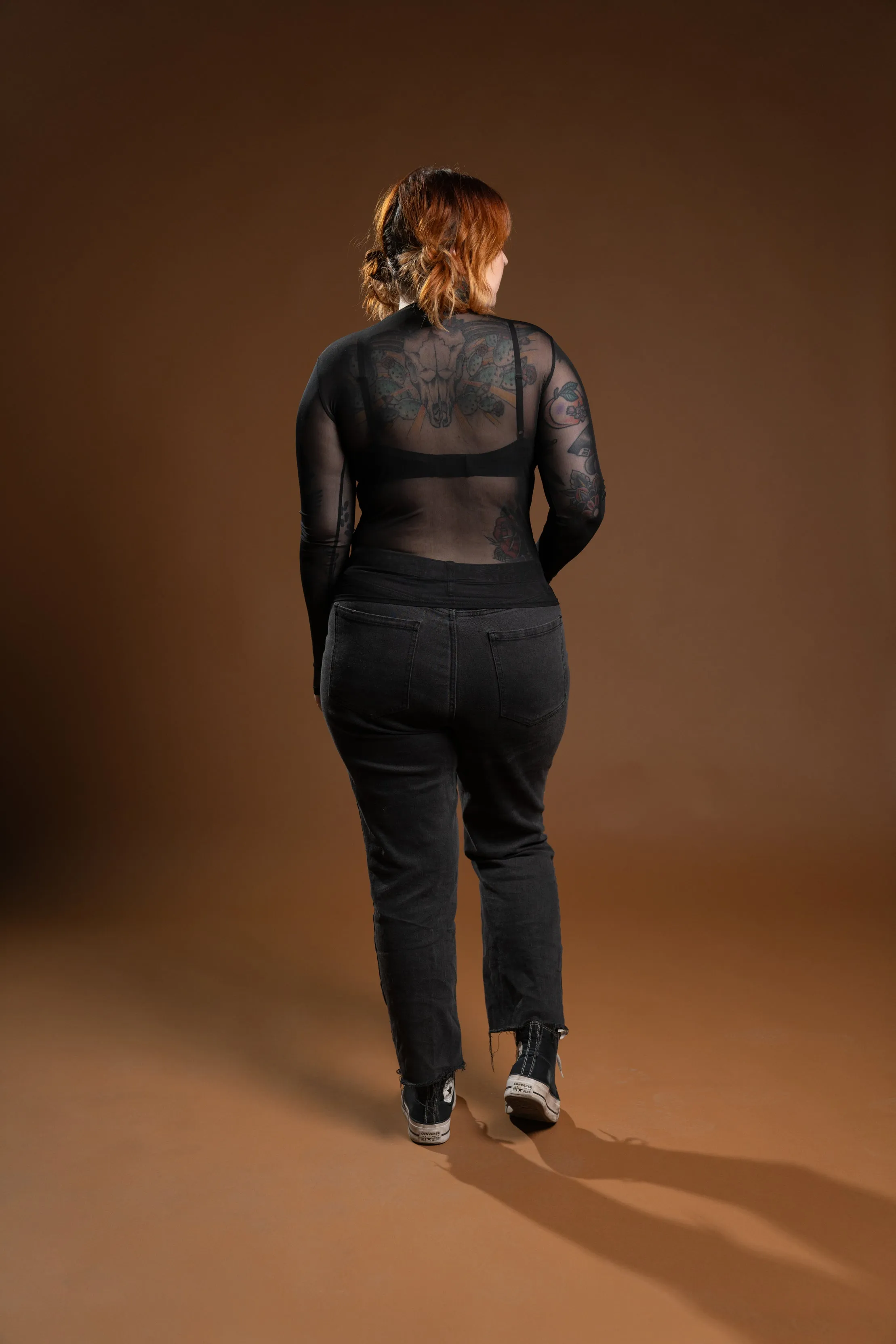 The Taylor Mesh Top - Black