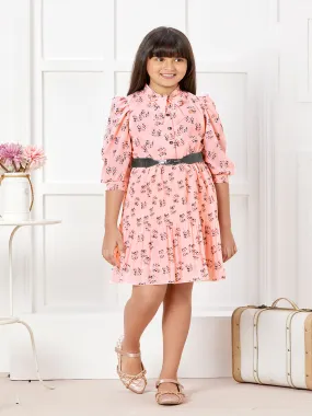 Tiny Baby Peach Colored Dress