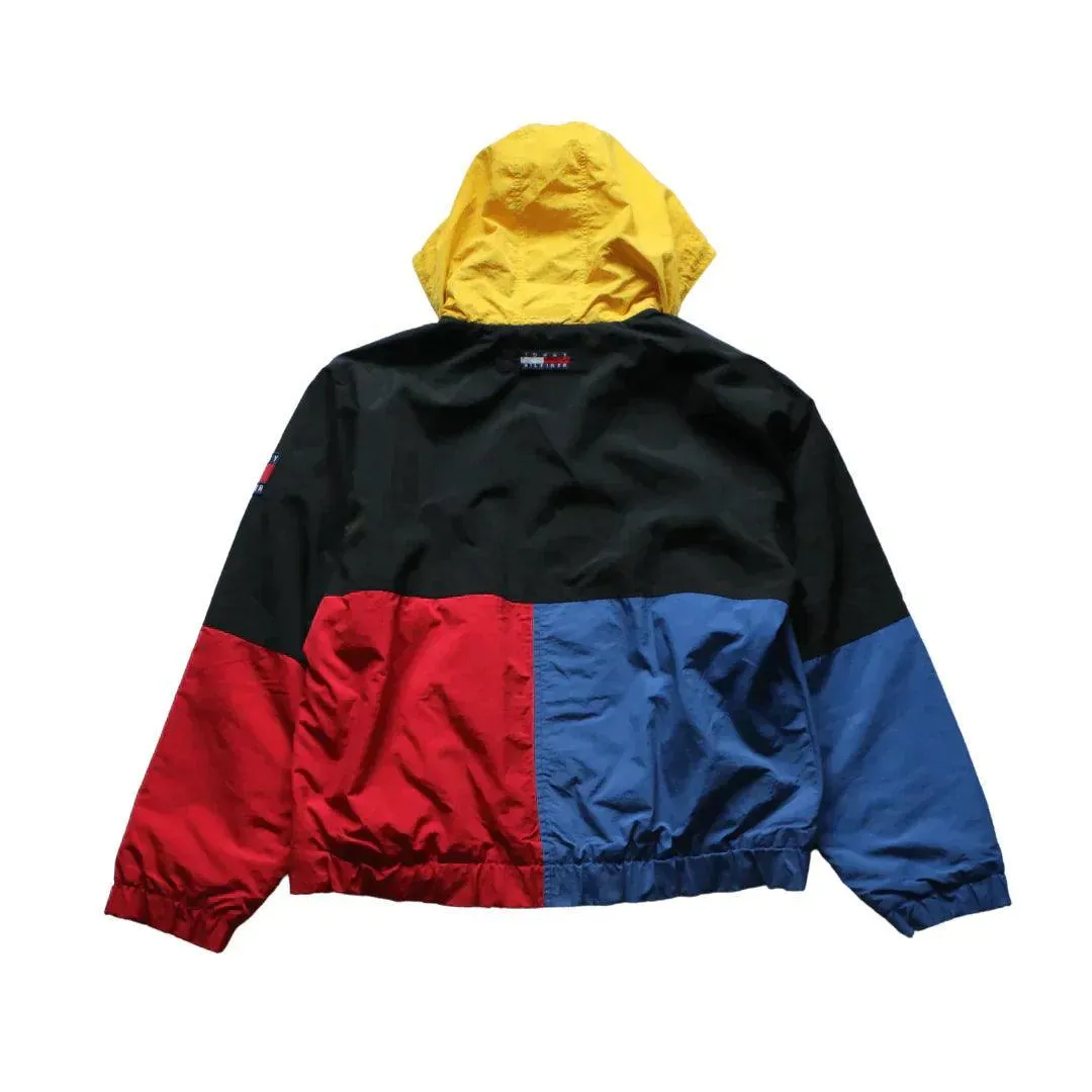 TOMMY HILFIGER COLOUR BLOCK SAILING JACKET  (M)