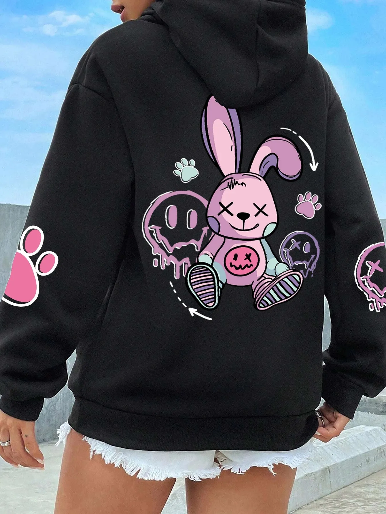 Trendy Oversized Hoodie