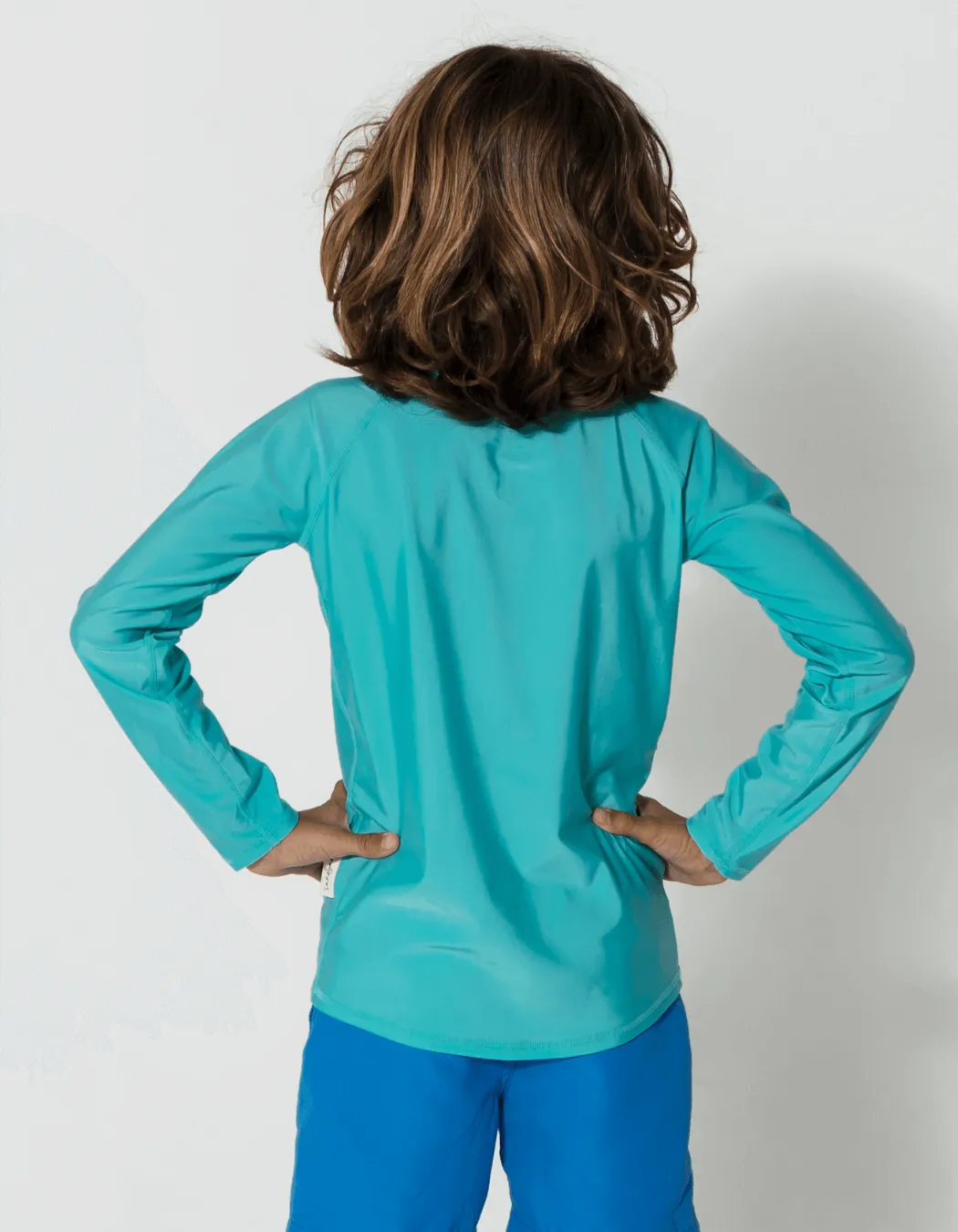 Turquoise Rash Guard