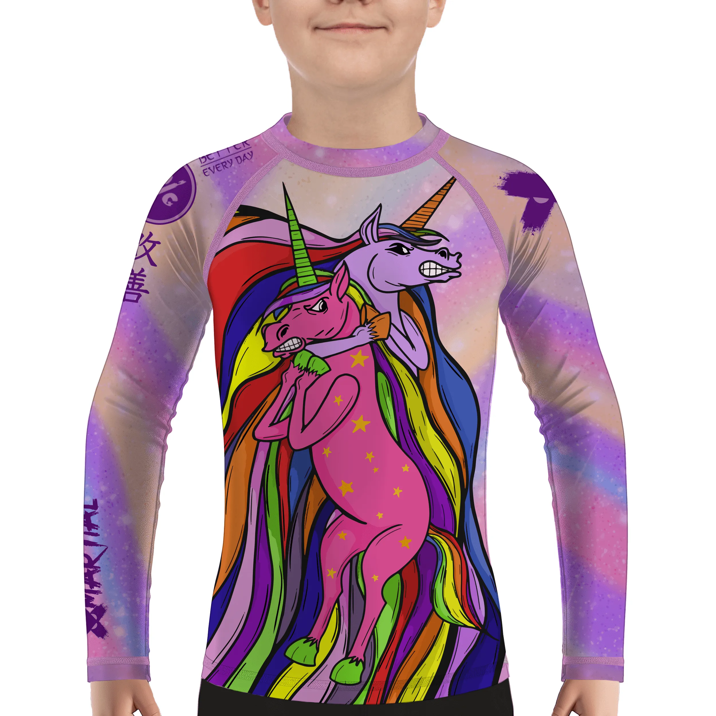 Unichoke Kids BJJ Rash Guard