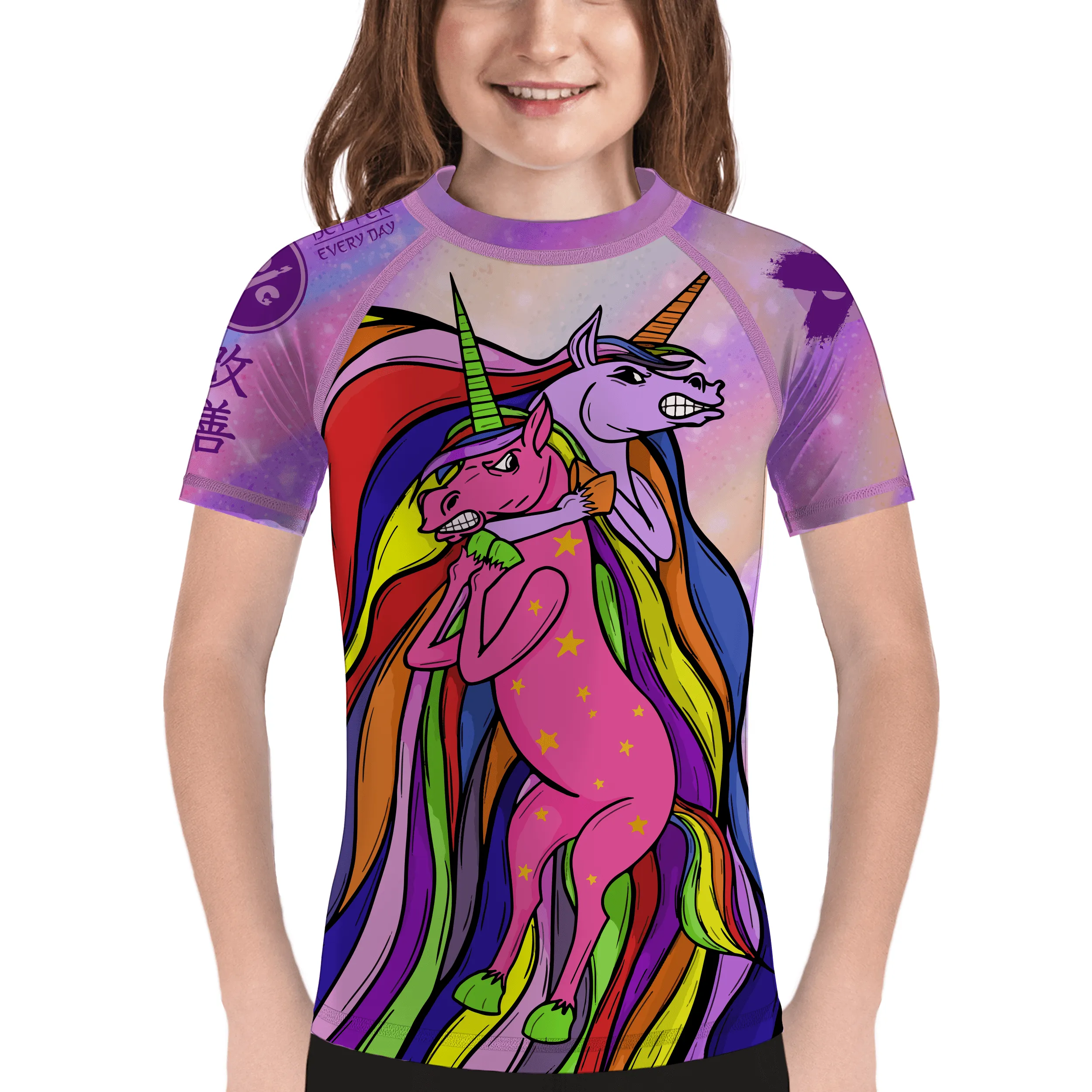 Unichoke Kids BJJ Rash Guard