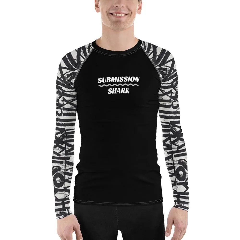 White Noise ~ Men's BJJ Rash Guard