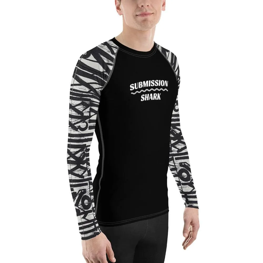 White Noise ~ Men's BJJ Rash Guard