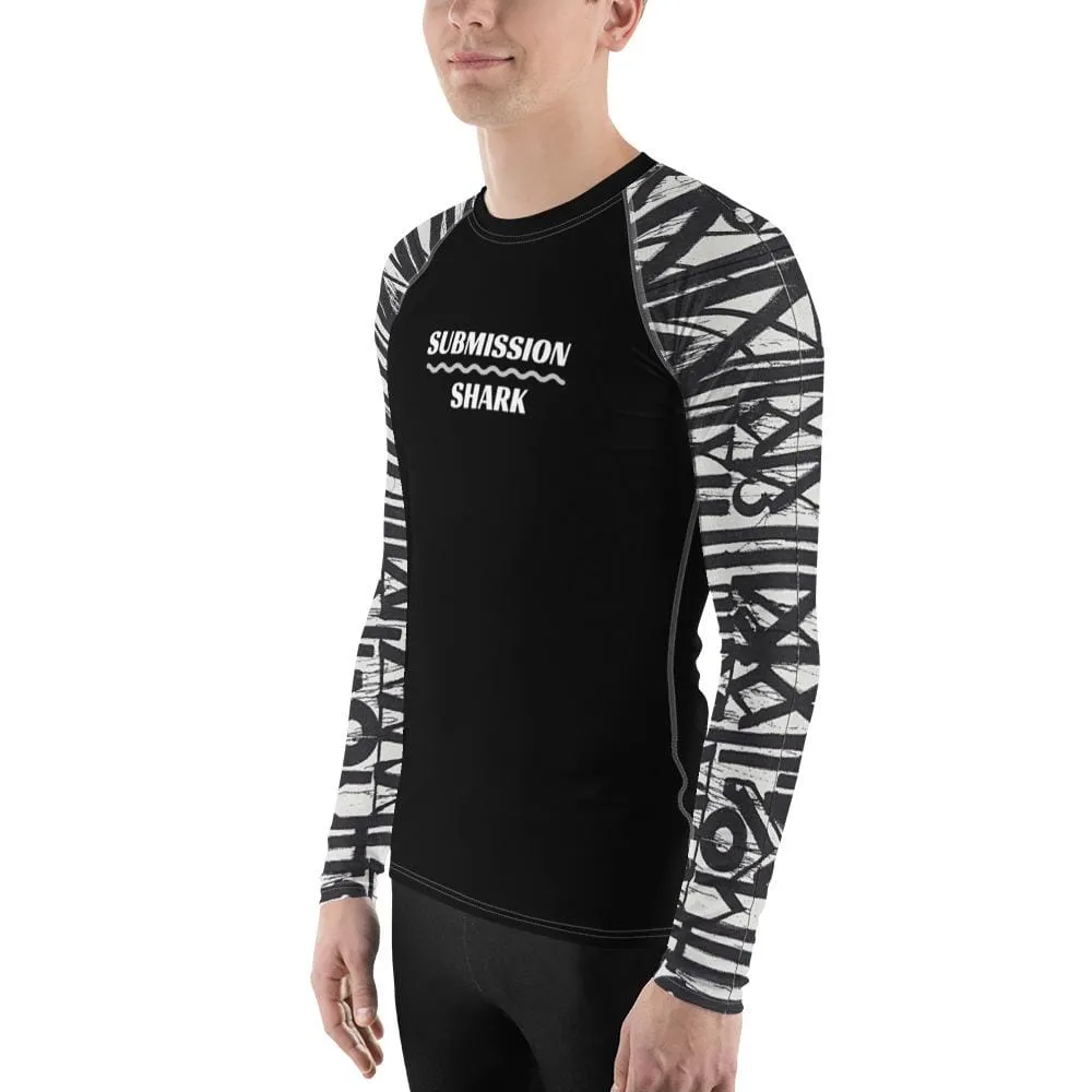 White Noise ~ Men's BJJ Rash Guard