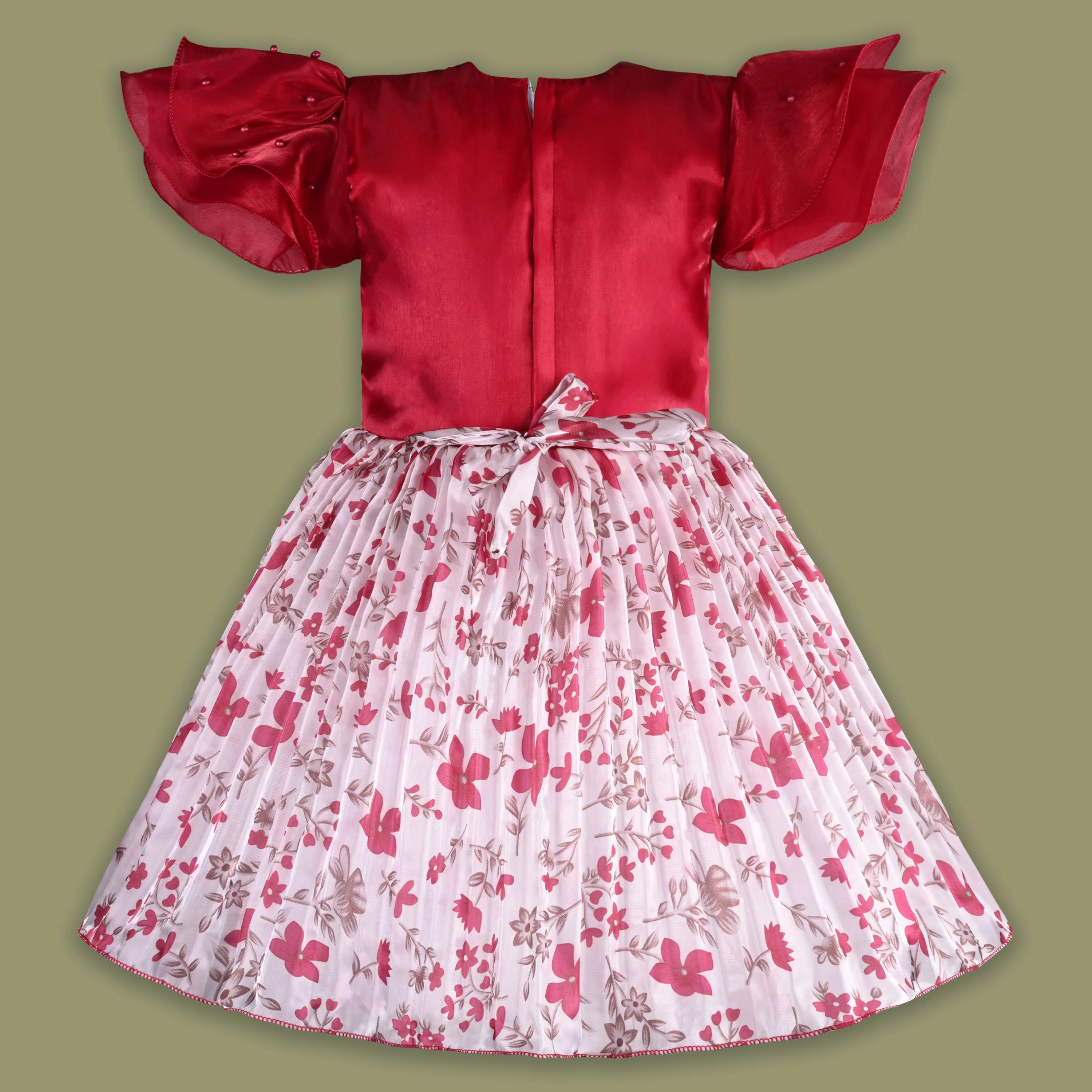 wish karo Baby Girl Party Wear Dress