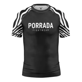 ZEBRA KIDS SHORT SLEEVE RASH GUARD